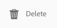 Delete button