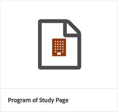 Program of Study page icon